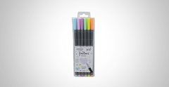 Fineliner Pastel BRW - 6 cores - comprar online