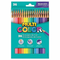 Lápis de Cor Multicolor 36 cores