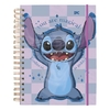 Caderno Smart Universitário Disney Stitch com 80 Folhas Reposicionáveis 90g DAC