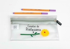 Estojo Cristal Canetas Da Professora Papelote - comprar online