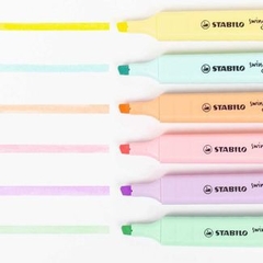 Marca texto Stabilo Swing Cool - 6 cores - comprar online