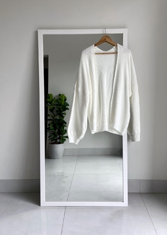 CARDIGAN TRICOT NUVEM OFF WHITE - SERPA STORE