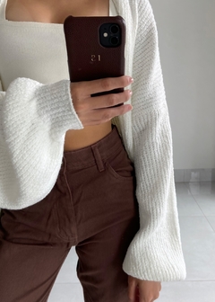 Imagem do CARDIGAN TRICOT NUVEM OFF WHITE