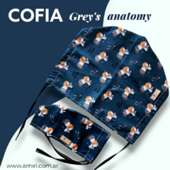 COFIA XL GREY'S ANATOMY - comprar online
