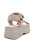 sandalias base alta con velcro (NAPOLES) - comprar online