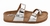 Sandalia cruzada con dos hebillas (1019NE) - comprar online