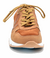 Zapatillas combinada en cuero (68JO) - comprar online