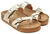 Sandalia cruzada con dos hebillas (1019NE) - Tienda online de Calzados, Zapatos y Zapatillas MORR