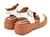 sandalia con plataforma recta (3701GR) - comprar online