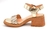 Sandalia con taco tira trenzada (30061ML) - comprar online