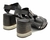 Sandalia taco de acrilico y tachas (880YA) - Tienda online de Calzados, Zapatos y Zapatillas MORR
