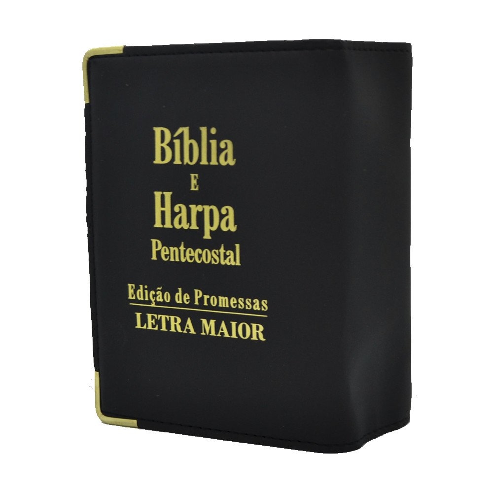 Combo 2 Bíblias Edição De Promessas Letra Grande Com Harpa Palavras De  Jesus Em Vermelho Revista