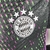 camisa-Bayern de Munique-player-jogador-temporada-2023-2024-cor preta-detalhes em roxo-adidas-losangos-globo terrestre-gola preta-três listras-laterais-barra do kit-nome da equipe-escudo-logo-Deutsche Telekom-Mia San Mia-calção-meiões. 