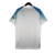 camisa-comemorativa-Napoli-Khvicha-Kvaratskhelia-2023-2024-modelo-reserva-branca-degradê-azul-celeste-fotos-do-jogador-Maradona-personalizada-nome-número-proibido-Lega-Serie-A-UEFA. 