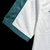 camisa-masculina-away-Kappa-Guarani-temporada-2023-2024-branco-verde-faixas-mangas-OMINI-escudo-tecido-Kombat-resistência-respirabilidade-calção-meiões 