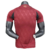 Camisa-Player-Bélgica-Home-Temporada-2024-2025-Patrocínio-Adidas-Diabos Vermelhos-Grená-Template-Losangos-Coroas-Arquitetura-Fashion-Dourado-Preto-Escudo-Calção-Meiões. 
