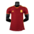 Camisa-Player-Roma-temporada-2023-2024-patrocínio-Adidas-home-titular-vermelho-amarelo-Lupetto-logo-numeração-calção-meiões. 
