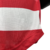 camisa-River-Plate-versão-player-jogador-away-reserva-temporada-2022-2023-patrocínio-Adidas-vermelho-listras-horizontais-gradiente-branco-gola-V-três-listras-mangas-punhos-Grandeza-escudo-novo-logo-atualizado-Codere-calção-meiões. 