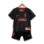 Liverpool-Nike-Lebron-James-collab-2023-2024-camisa-preta-faixas cinzas-YNWA-SFG-Strive for Greatness-liver bird-vermelho-branco-Swoosh. 