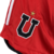 Universidad-Chile-short-away-reserva-temporada-2023-2024-adidas-vermelho-detalhes-brancos. 