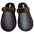 Chinelo Courino Masculino Marrom/Preto - loja online