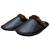 Chinelo Courino Masculino Marrom/Preto