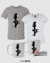Kit 2 Camisetas e 2 Canecas - Contrabaixo SB10