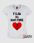 Camiseta Filha da Manicure - Cor Branca