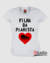 Camiseta Filha da Pianista - Cor Branca