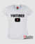 Camiseta da Youtuber - Cor Branca