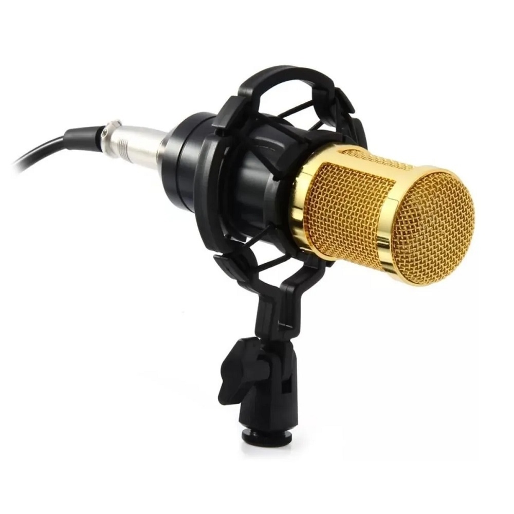 Micrófono Profesional  Set Estudio Video Condenser Daikon Negro  BM0604-004
