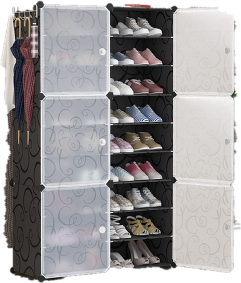 Organizador De Zapatos Modular Customizable C/puertas Grande