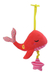 PELUCHE CUNERO MUSICAL BALLENA ROSA PHI PHI TOYS