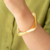 Bracelete Minimalista banho de ouro - comprar online
