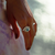 Anel santorini olho grego com cílios (sob encomenda) - comprar online