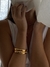 Bracelete Minimalista banho de ouro
