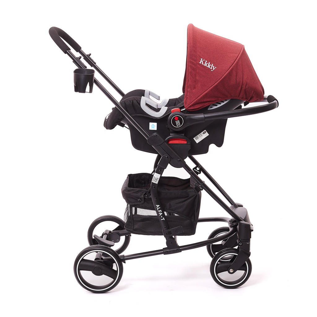 COCHE TRAVEL SYSTEM ALFA ROJO Kiddy Argentina