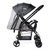 COCHE DE PASEO GO S - NEGRO - Kiddy Argentina