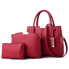 Conjunto de Bolsas de Luxo 3 Peças - Kit de Bolsas Femininas Elegantes