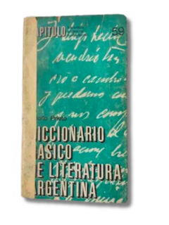 Diccionario Basico De Literatura Argentina / Adolfo Prieto