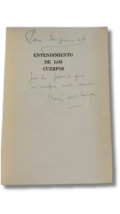 Entendimiento De Los Cuerpos / Maria Del Carmen Suarez (usado) - comprar online