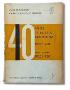 Pack x3: 40 Años de Poesía Tomo 1, 2 y 3 / Carlos Enrique Urquia y Jose Isaacson (usado)