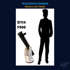 Telescópio COSMOS modelo: SKY FRIEND
