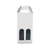 Caixa De Vinho Artesanal Branca P/ 2 Garrafas - 25 Unidades - Pirapack - Sua Lojade Embalagens Personalizadas