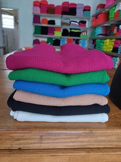 Blusa modal Canelado Lua - Modamor tricot