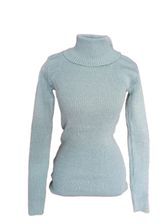 Cacharrel gola alta Maitê - Modamor tricot