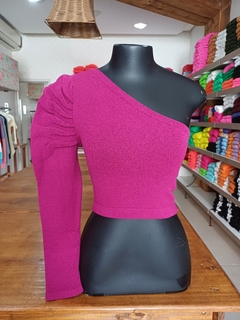 Cropped modal ombro - Modamor tricot