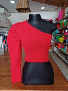 Cropped modal ombro - Modamor tricot