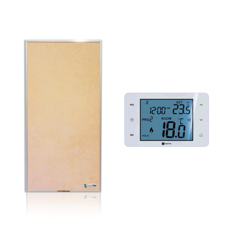 Panel Calefactor Elegance 260W + Termostato - Calorflat