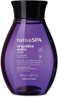 Óleo Hidratante Desodorante Corporal Nativa SPA Orquídea Noire 200ml